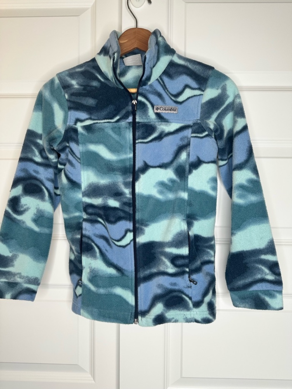 Columbia Zing III Printed Fleece Jacket - EUC